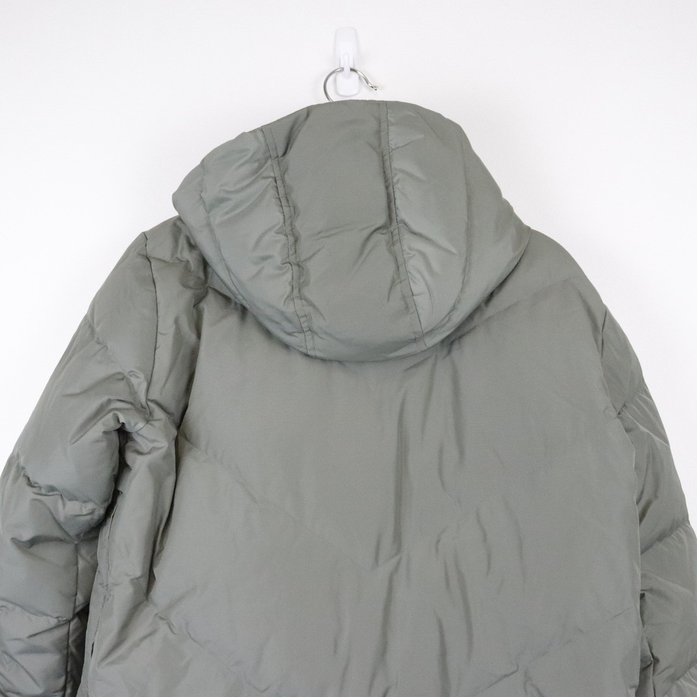 NWT Seraphine Green 3-In-1 Long Chevron Puffer Maternity Coat 4 Babywearing - Picture 5 of 14